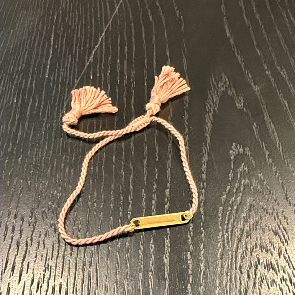 NWT PLUNDER Gold and Pink Tassel Bracelet mix and match 3 for $35 BRC1